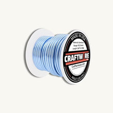 Load image into Gallery viewer, Craftwire USA: 10 Gauge - Premium Aluminum Wire for Wreath Making, Jewelry Making, Floral Projects - Versatile Wire for Creative Crafts (Choose 10 Different Colors)