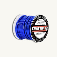 Load image into Gallery viewer, Craftwire USA: 10 Gauge - Premium Aluminum Wire for Wreath Making, Jewelry Making, Floral Projects - Versatile Wire for Creative Crafts (Choose 10 Different Colors)