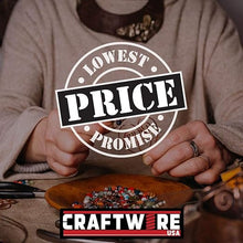 Load image into Gallery viewer, Craftwire USA: 12 Gauge - Premium Aluminum Wire for Wreath Making, Jewelry Making, Floral Projects - Versatile Wire for Creative Crafts (Choose 10 Different Colors)