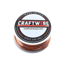 Load image into Gallery viewer, Solid Bare Copper Wire Round, Bright, Dead Soft & Half Hard 5 LB, Choose from 10, 12, 14, 16, 18, 20, 22, 24, 26, 28, 30 Gauge