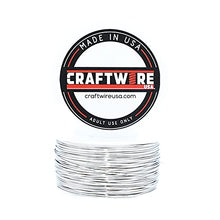 Load image into Gallery viewer, Stainless Steel Solid Bare Metal Wire: Round, Bright, Soft, 1 LB, Choose from 12, 14, 16, 18, 20, 22, 24, 26 Gauge