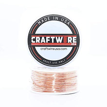Load image into Gallery viewer, Solid Bare Copper Wire Round, Bright, Dead Soft & Half Hard 100 Feet, Choose from 10, 12, 14, 16, 18, 20, 22, 24, 26, 28, 30 Gauge