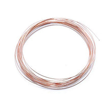 Load image into Gallery viewer, Solid Bare Copper Wire Round, Bright, Dead Soft & Half Hard 10 Feet, Choose from 10, 12, 14, 16, 18, 20, 22, 24, 26, 28, 30 Gauge