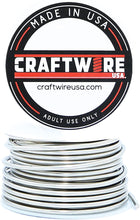 Load image into Gallery viewer, Nickel Silver Wire Round Selection, Bright, Dead Soft, 1/4 Lbs., Choose from 12 to 26 Gauge