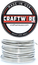 Load image into Gallery viewer, Nickel Silver Wire Round Selection, Bright, Dead Soft, 1/4 Lbs., Choose from 12 to 26 Gauge