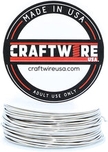 Load image into Gallery viewer, Nickel Silver Wire Round Selection, Bright, Dead Soft, 1/4 Lbs., Choose from 12 to 26 Gauge