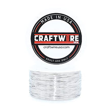 Load image into Gallery viewer, Stainless Steel Solid Bare Metal Wire: Round, Bright, Soft, 1 LB, Choose from 12, 14, 16, 18, 20, 22, 24, 26 Gauge