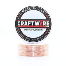 Load image into Gallery viewer, Solid Bare Copper Wire Round, Bright, Dead Soft & Half Hard 5 LB, Choose from 10, 12, 14, 16, 18, 20, 22, 24, 26, 28, 30 Gauge