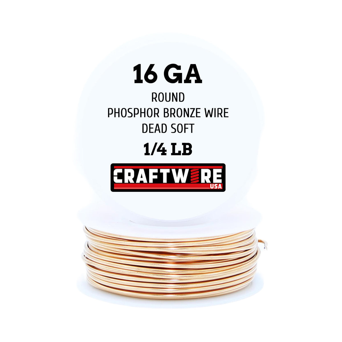  Craftwire USA Solid Bare Bronze Wire Round Selection