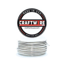 Load image into Gallery viewer, Nickel Silver Round, Solid Bare Metal Wire, Bright, Dead Soft, 1 LB, Choose from 12, 14, 16, 18, 20, 22, 24, 26 Gauge