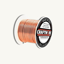 Load image into Gallery viewer, Craftwire USA: 16 Gauge - Premium Aluminum Wire for Wreath Making, Jewelry Making, Floral Projects - Versatile Wire for Creative Crafts (Choose 10 Different Colors)
