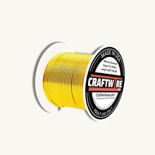 Load image into Gallery viewer, Craftwire USA: 16 Gauge - Premium Aluminum Wire for Wreath Making, Jewelry Making, Floral Projects - Versatile Wire for Creative Crafts (Choose 10 Different Colors)
