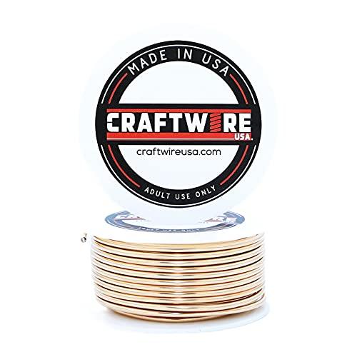 Bronze Solid Bare Metal Wire: Round, Bright, Dead Soft, 1 LB, Choose from 12, 14, 16, 18, 20, 22, 24, 26 Gauge