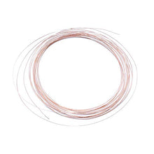 Load image into Gallery viewer, Solid Bare Copper Wire Round Selection, Bright, Dead Soft or Half Hard 5 Feet, Choose from 10 to 30 Gauge
