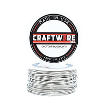 Load image into Gallery viewer, Stainless Steel Wire Round Selection, Bright, Dead Soft, 1/4 LB., Choose from 12 to 26 Gauge
