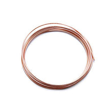 Load image into Gallery viewer, Solid Bare Copper Wire Round, Bright, Dead Soft &amp; Half Hard 1 OZ. Choose from 10, 12, 14, 16, 18, 20, 22, 24, 26, 28, 30 Gauge
