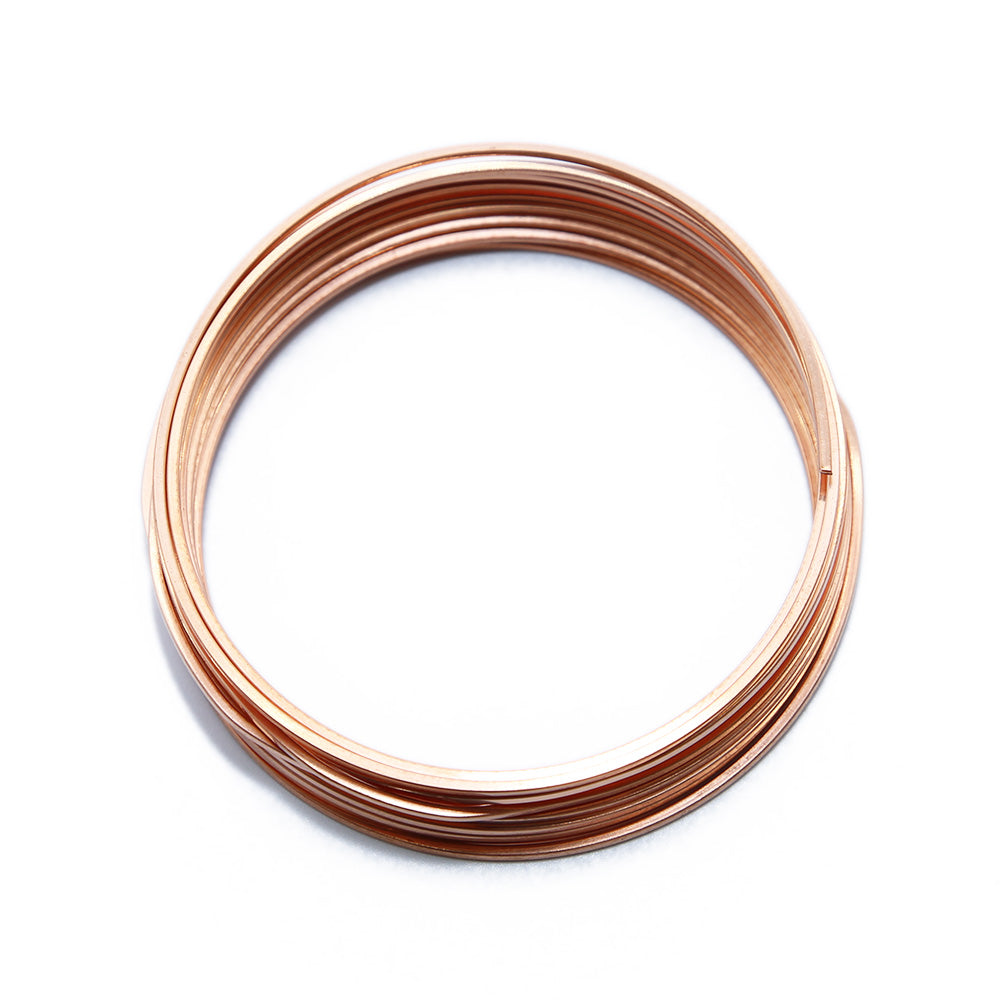 Bare Copper Wire Soft Round 18ga (25-Ft)