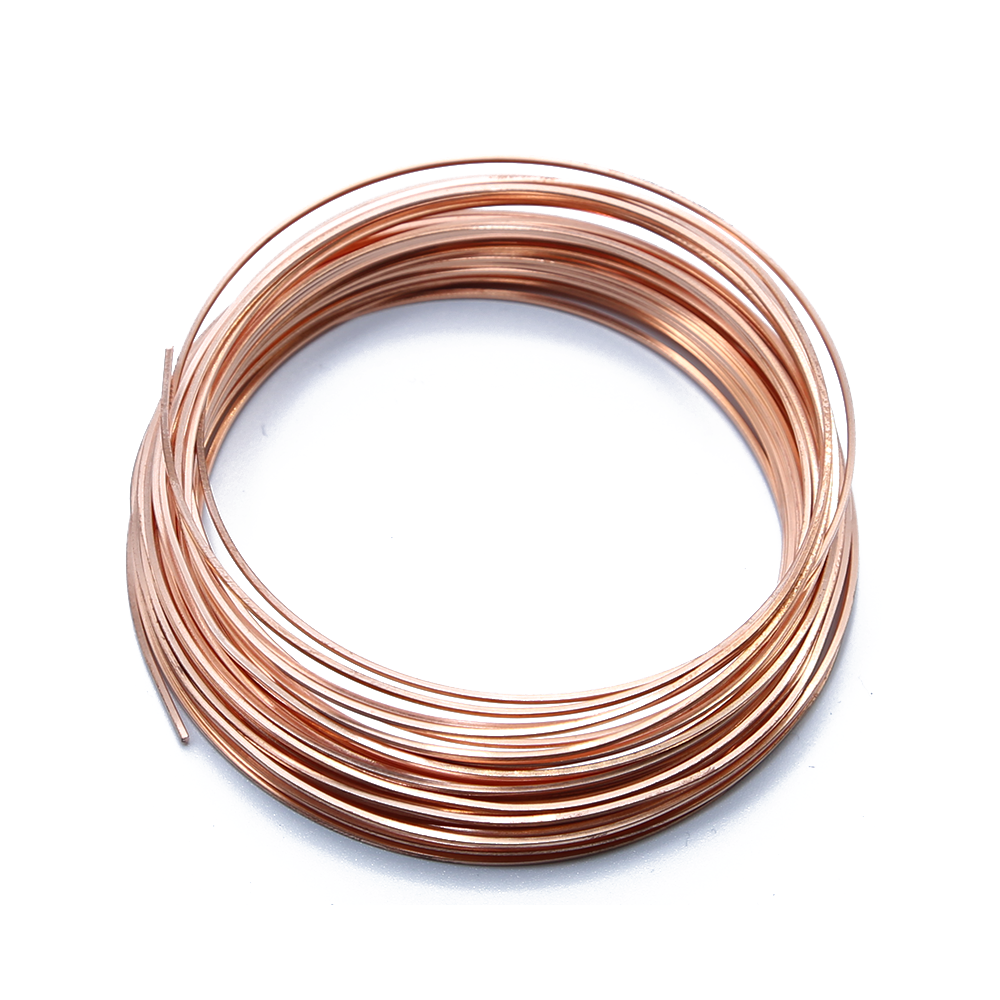 Craftwire USA Solid Bare Copper Wire Round,Bright,Dead Soft,1/2 LB 10 Gauge  (Choose 10 to 30 ga.) 10 GA Dead Soft - 1/2 LB Copper Dead Soft