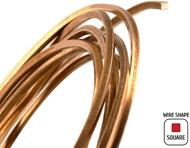 22 Gauge, Yellow Brass Wire, Round, Dead Soft, CDA #260-25FT from Craft Wire